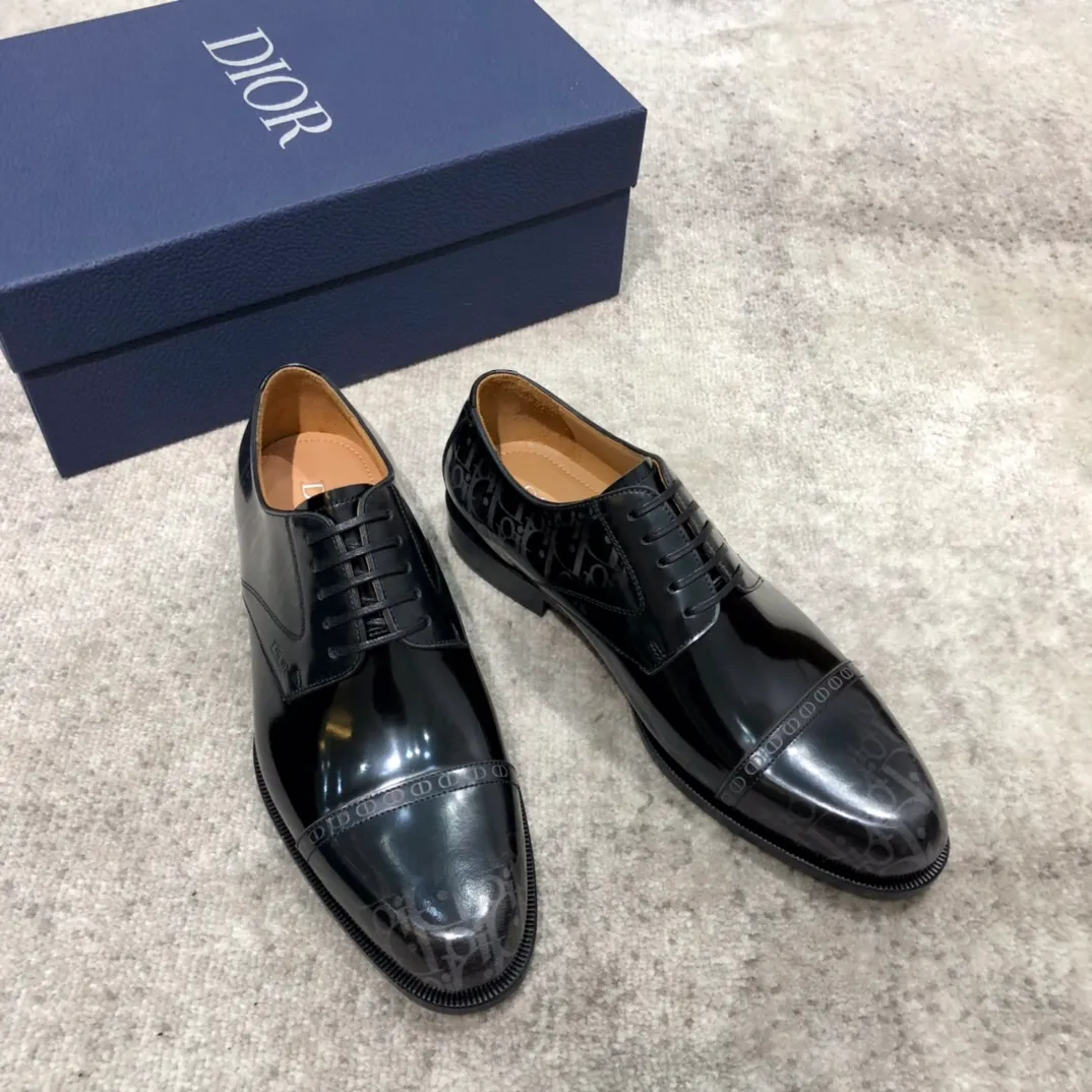 Men's shoes 💰960 Dior high-end men's boutique casual leather shoes, imported cowhide upper, water-dyed cowhide lining, imported genuine leather outsole, perfect details, standard code 38-44 (45 is custom-made, non-returnable and non-exchangeable)